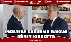 İngiltere Savunma Bakanı John Healey Güney Kıbrıs’ta