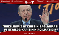 Cumhurbaşkanı Erdoğan: Biz sulhun tarafındayız