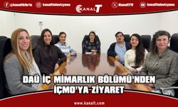 DAÜ Mimarlık Fakültesi İç Mimarlık Bölümü, Kıbrıs Türk İç Mimarlar Odası’nı ziyaret etti