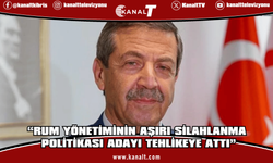 Ertuğruloğlu: Rum Yönetiminin aşırı silahlanma politikası adayı tehlikeye attı