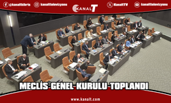 Cumhuriyet meclisi genel kurulu toplandı