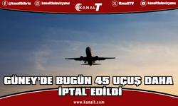 Larnaka ve Baf’tan bugün 45 uçuş daha iptal edildi