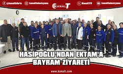 Hasipoğlu’ndan Ektam çalışanlarına bayram ziyareti