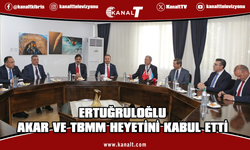 Dışişleri Bakanı Ertuğruloğlu, TBMM Milli Savunma Komisyonu heyetini kabul etti