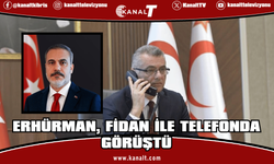 Cumhurbaşkanı Tufan Erhürman, Hakan Fidan ile telefonda görüştü