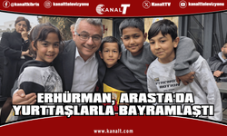Cumhurbaşkanı Erhürman, Arasta'da yurttaşlarla bayramlaştı