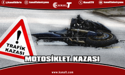 Kazada Sürücü Ayağından Yaralandı