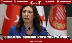 İncirli: “Ülke uzun süredir kötü yönetiliyor”