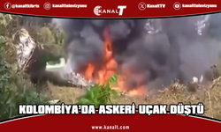 Kolombiya'da askeri uçak düştü: 90 kişi hayatını kaybetti