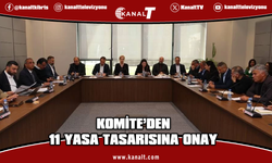 Ekonomi, Maliye, Bütçe ve Plan Komitesi, 11 yasa tasarısını onaylayarak Genel Kurul'a sevk etti