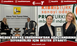 Nilden Bektaş Erhürman’dan Ticaret Odası ve Sanayi Odası’na ziyaret