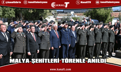 Malya Şehitleri törenle anıldı