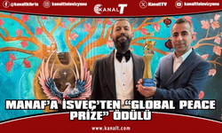 Akif Manaf’a İsveç’ten “Global Peace Prize” Ödülü