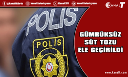 Araçta 15 torba gümrüksüz süt tozu bulundu