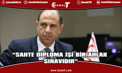 Kudret Özersay: “Sahte diploma işi bir ahlak sınavıdır”