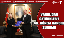 Ombudsman Varol, 40. Dönem Raporu’nu Meclis Başkanı Öztürkler’e sundu
