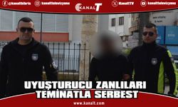 Uyuşturucuyla yakalanan zanlılar serbest