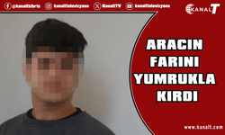 Trafikte Öfke: Aracın Farını Yumrukla Kırdı