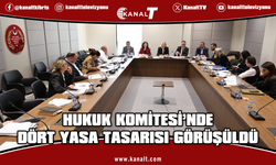 Hukuk Komitesi’nde dört yasa tasarısı görüşüldü
