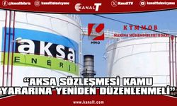 Makina mühendislerinden kritik uyarı: Aksa sözleşmesi kamu yararına yeniden düzenlenmeli