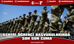 Askeri öğrenci temin başvuruları cuma günü sona erecek