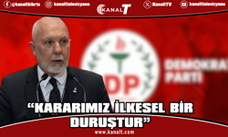 Akpınar: “Kararımız ilkesel bir duruştur”