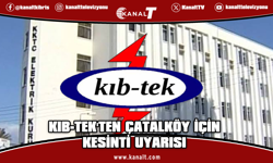 Çatalköy'de Çarşamba günü bazı bölgelerde elektrik kesintisi yapılacak