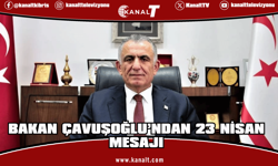 Çavuşoğlu: Çocuklara armağan edilen ilk ve tek bayram!