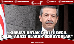 Ertuğruloğlu: Kıbrıs’ı ortak devlet değil Helen adası olarak görüyorlar
