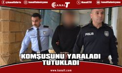 Husumetli olduğu komşusunu vurarak ağır yaraladı