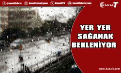 Meteoroloji Dairesi: Önümüzdeki üç gün yer yer sağanak bekleniyor