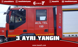 Üç ayrı yangın araç ve restoranda hasara yol açtı