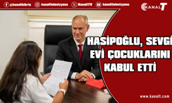 Sevgi Evi çocukları Çalışma ve Sosyal Güvenlik Bakanı Hasipoğlu’nu ziyaret etti