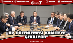 Üstel: HP düzenlemesi komiteye çekiliyor, uzlaşıyla Genel Kurul’a gelecek