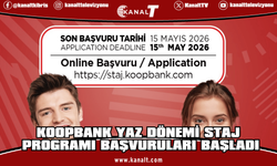 Koopbank Yaz Dönemi Staj Programı Başvuruları Başladı