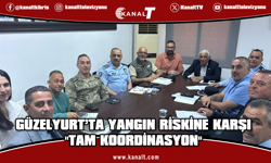 Güzelyurt İlçe Emniyet Kurulu yangın ve güvenlik riskleriyle ilgili kararlar aldı