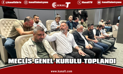 Meclis Genel Kurulu toplandı