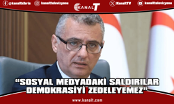 Erhürman: “Sosyal medyadaki saldırılar demokrasiyi zedeleyemez”