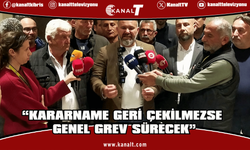 Sendikalar: Yasa gücünde kararname ile Meclis’teki tasarı geri çekilmezse genel grev devam edecek