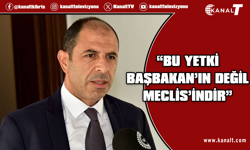 Özersay: Üstel kendini Meclis yerine koyuyor, yasama yetkisini gasp ediyor!