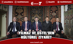 Cevdet Yılmaz ile Başbakan Üstel Azerbaycan Milli Halı Müzesi'ni ziyaret etti