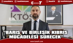 Burak Maviş: Yaşasın 1 Mayıs! Barış ve birleşik Kıbrıs mücadelesi sürecek