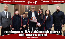 Erhürman, Dünya Otizm Farkındalık Günü’nde ÖZEV öğrencilerini kabul etti