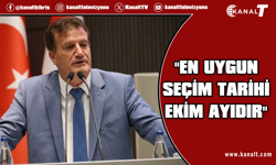 Arıklı: Seçim için en uygun tarih Ekim ayının ilk ya da en geç ikinci haftasıdır