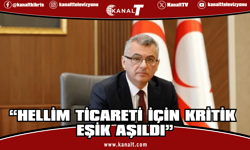 Erhürman: Hellim ticareti için kritik eşik aşıldı