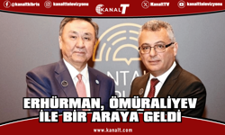 Erhürman, Türk Devletleri Teşkilatı Genel Sekreteri Ömüraliyev ile görüştü