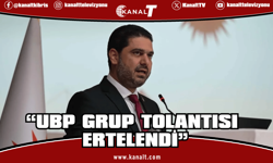 Savaşan: UBP Grup Toplantısı ADF nedeniyle ertelendi