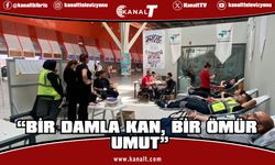 “Bir damla kan, bir ömür umut”