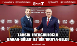 Dışişleri Bakanı Ertuğruloğlu, Türkiye Milli Savunma Bakanı Güler ile bir araya geldi