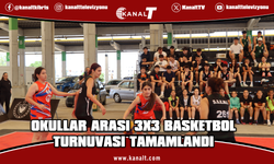 3x3 Ortaokul ve Liseler Arası Basketbol Turnuvası tamamlandı